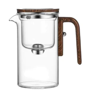 Tea Water Separation Full Glass Teapot Tea Set