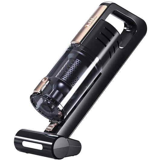 High-Power Car Vacuum Cleaner with LED Light